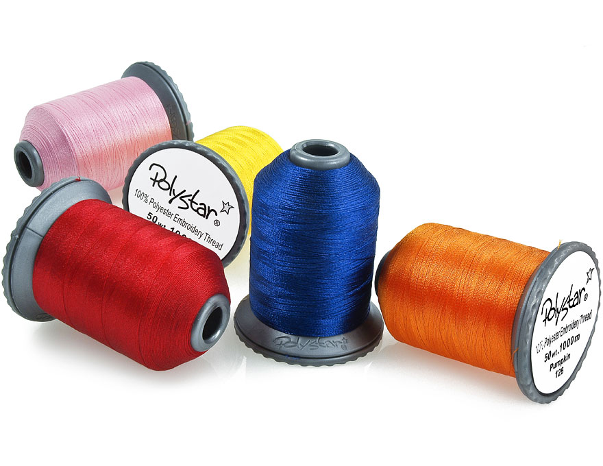 Polystar Embroidery Thread Now With Snap Spools - Single Spools