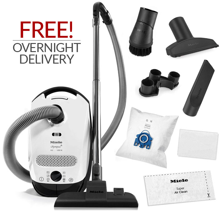 Miele Classic C1 Olympus Canister Vacuum Cleaner w/ FREE Overnight Delivery!